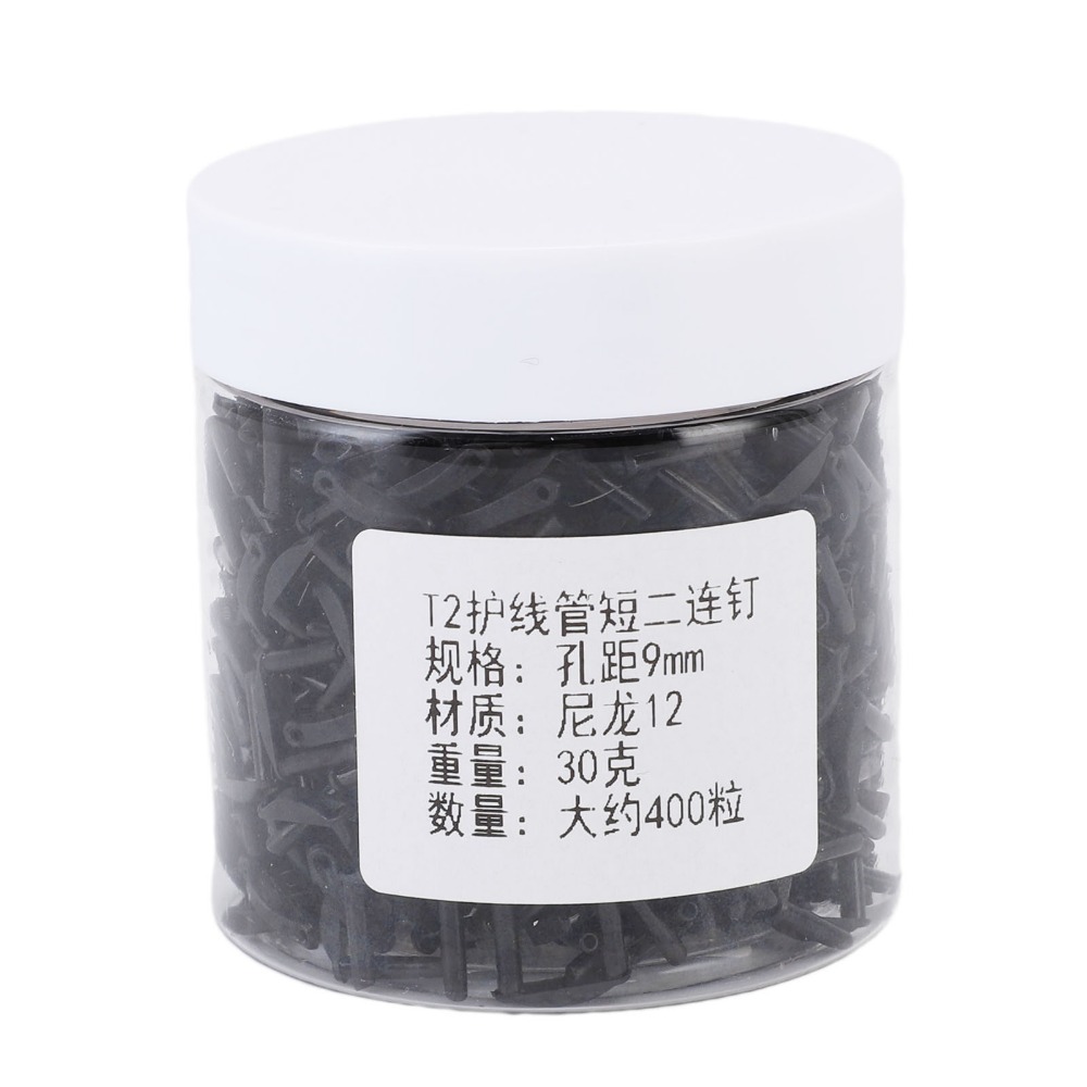 Badminton Materi - 400個入り ナイロン製 バドミントンラケット用グロメット 穴間隔9mm 保護チューブ バドミントンラケットストリング用チューブ