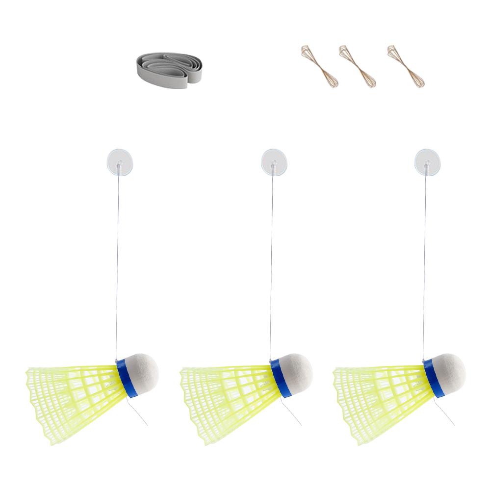 Badminton Talk - ポータブルバドミントントレーナーバドミントン練習ロボット自習トレーニングリバウンドバドミントンツールプロフェッショナル羽根用品