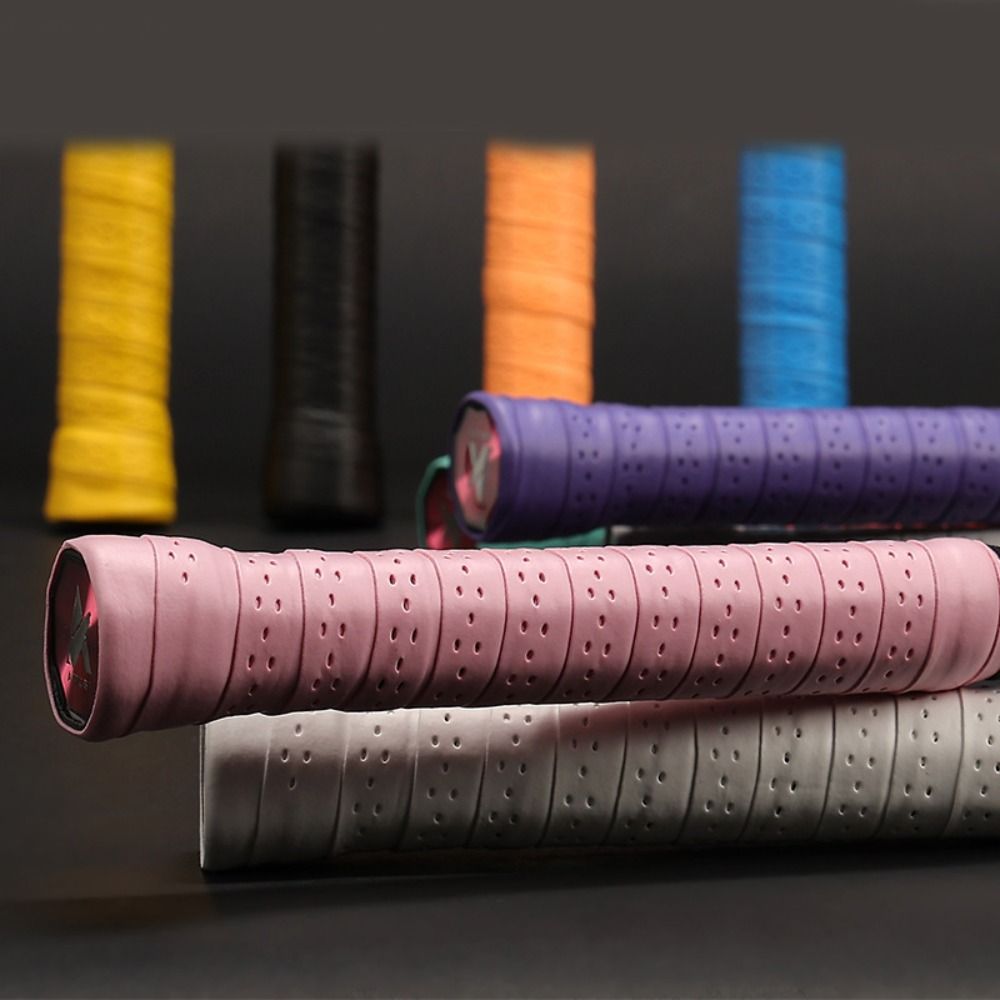 Badminton World - 高品質厚手バドミントンラケット用タオルテープ マイクロファイバー製 耐久性のある吸汗テープ 滑り止めバンド