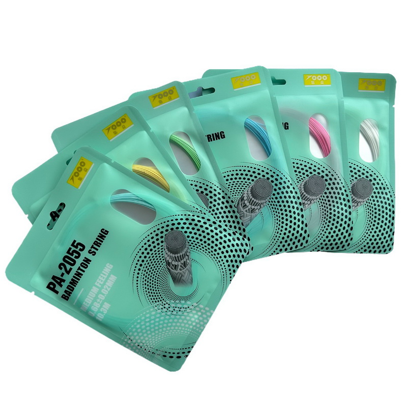 Badminton World - クラブトレーニング競技、バドミントンアクセサリー、ラケットライン、ワイヤー径0.68mm、26ポンド用の地形対応バドミントン文字列
