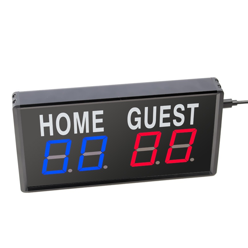 4桁LED電子スコアボード、バスケットボール、卓球、バドミン - Badminton Counter のレビューと価格