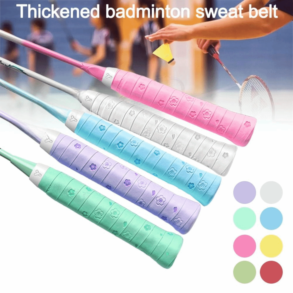 新しいPUバドミントンハンドルラップテープ滑り止め吸汗性バド - Badminton Open のレビューと価格