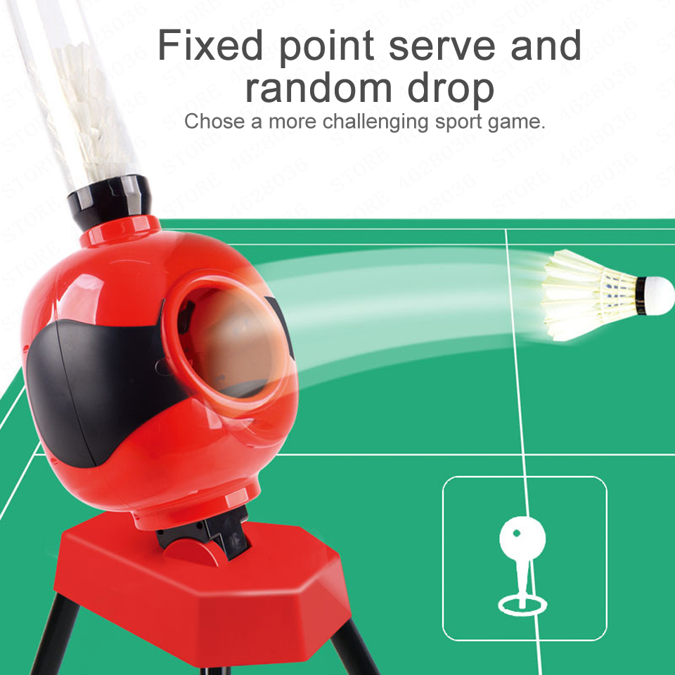 自動バドミントンサービングマシンロボット大人子供ギフトポータ - Badminton Talk のレビューと価格