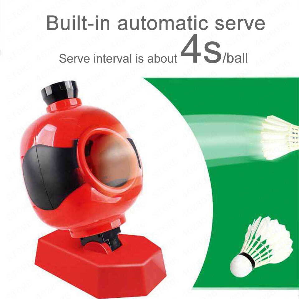 自動バドミントンサービングマシンロボット大人子供ギフトポータ - Badminton Talk のレビューと価格