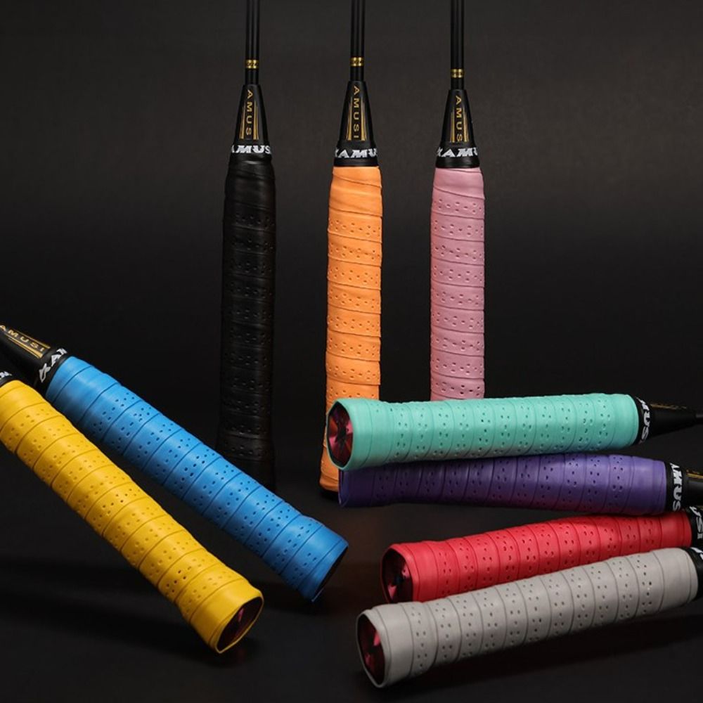 新しく厚みのあるバドミントンラケット用タオルテープ マイクロ - Badminton Open のレビューと価格