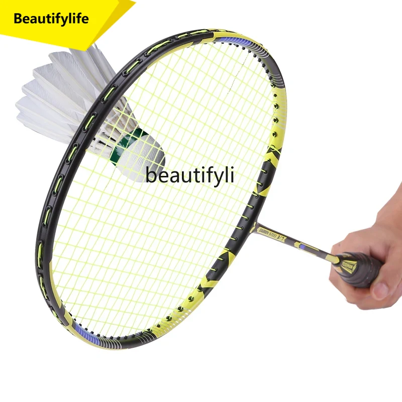 A49 バドミントンラケット シングルラケット フルカーボン - Badminton Materi のレビューと価格