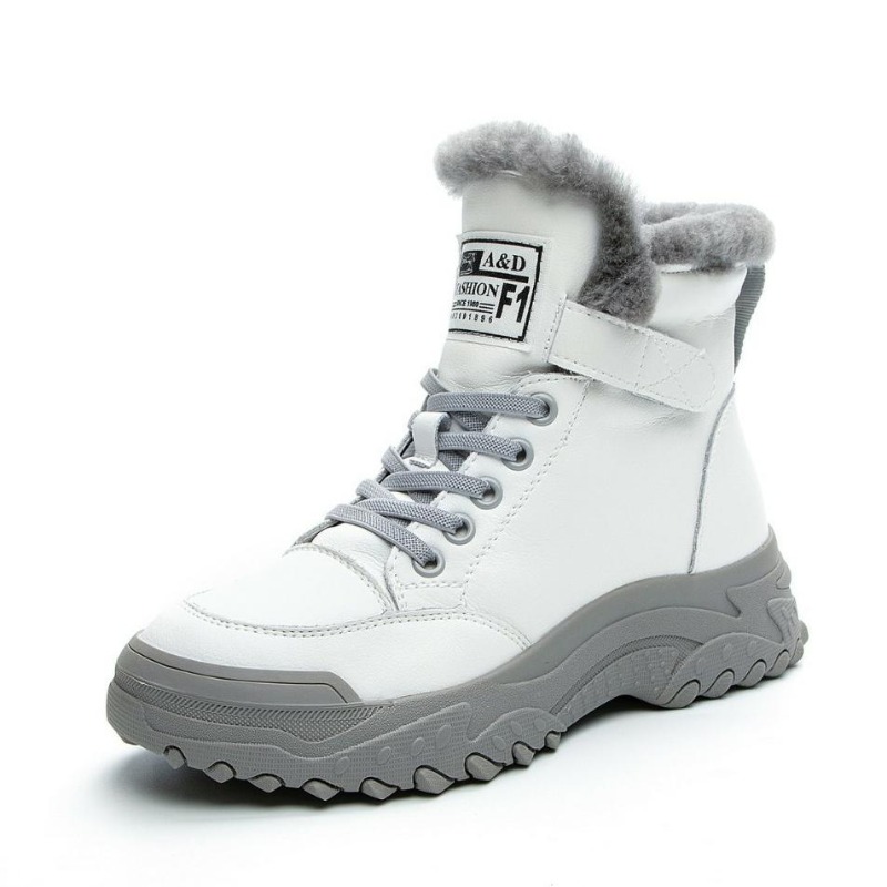 レディース向け新作冬用本革シューズ、デザイナーズ高級暖かいフ - Badminton Korea のレビューと価格